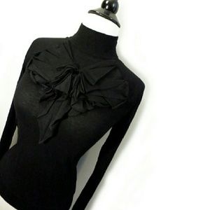 Emporio Armani Bow Black Top