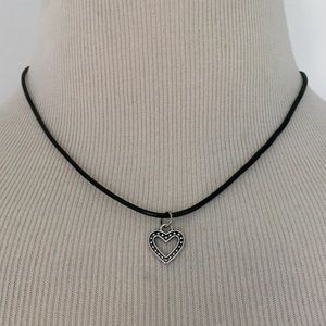 NEW Handmade Dainty Heart Love Choker Necklace