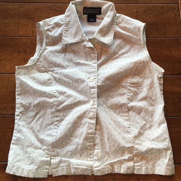 Girls Lands End Sleeveless Size 8
