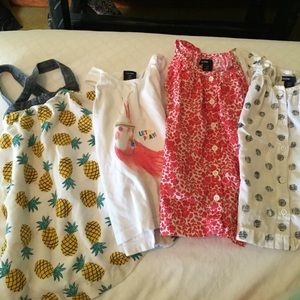 Girls summer tops