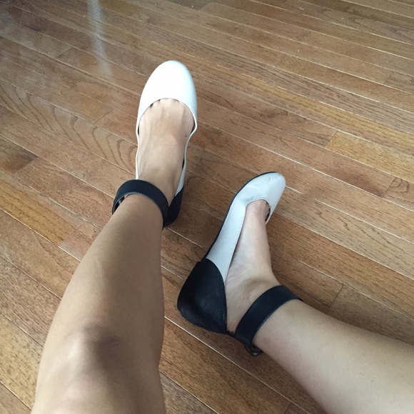Steve Madden color block leather flat - Picture 1 of 4