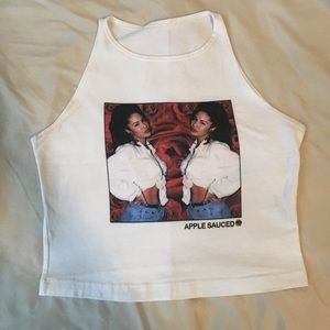 Selena X Applesauced crop top