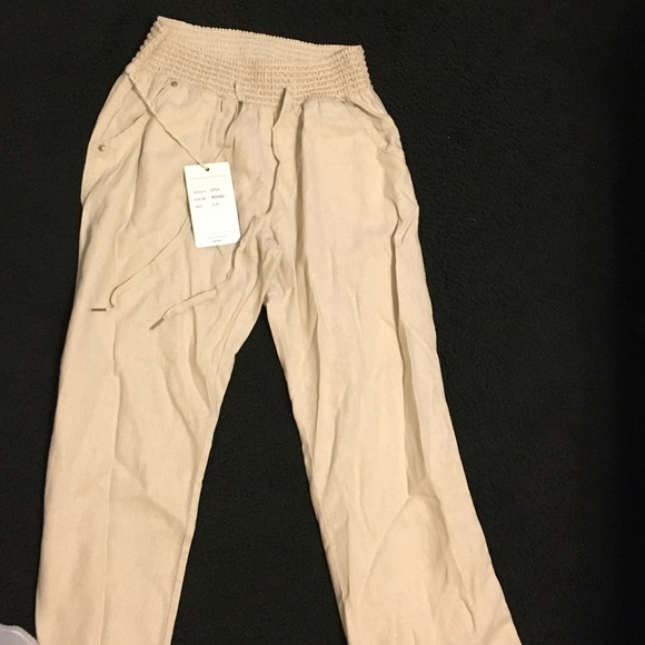 Linen Khaki pants