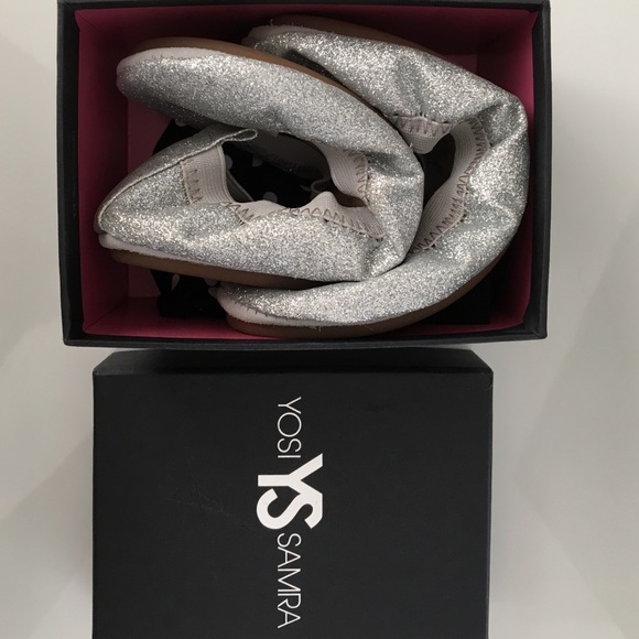 Yosi Samra Glitter flats