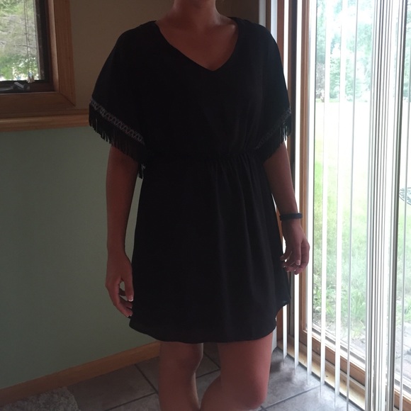 Black midi dress (worn once!)