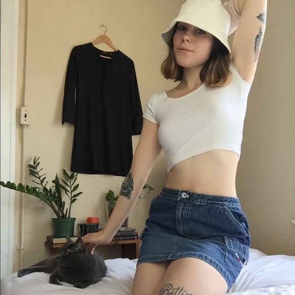 Vintage DKNY denim skirt