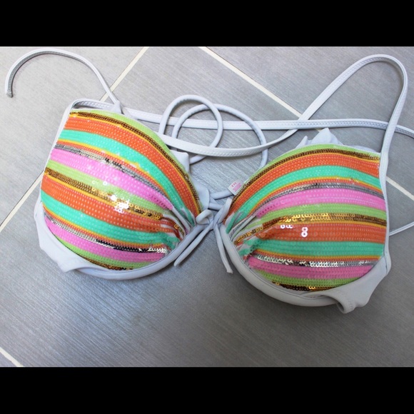 Sequin Push-up Victoria's Secret Bikini Top