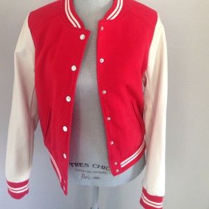Varsity style jacket