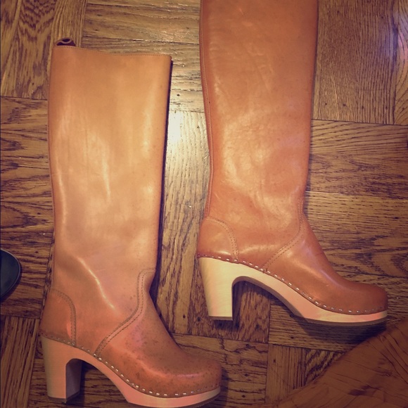 Swedish Hasbeens- knee High Boot