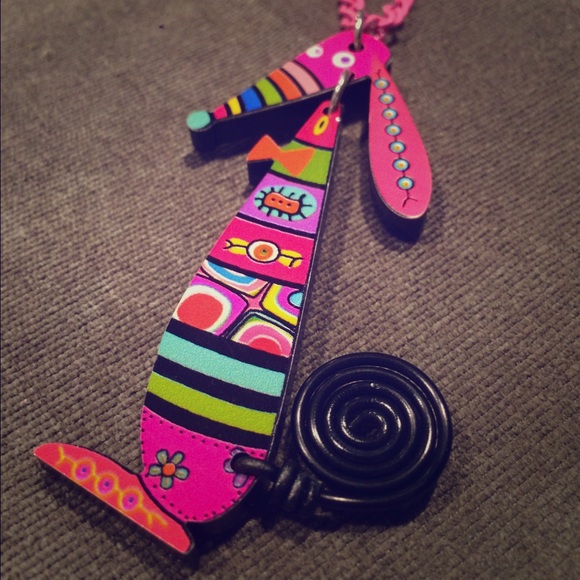 Dachshund dog fun and colorful necklace