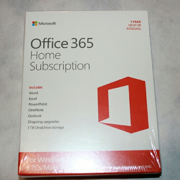 SOLD!! Office 365 Home Subscription - windows& mac - Picture 1 of 4