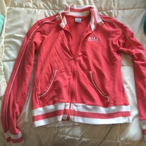 Coral Nike Zip-Up