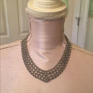 Silver chain necklace