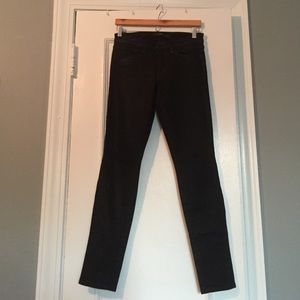 Black coated Joe's jeans size 28