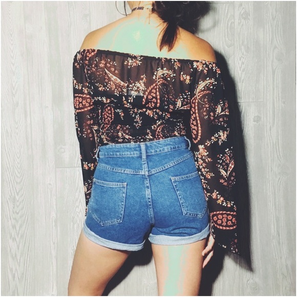 Flowy vintage bohemian top - Picture 2 of 8