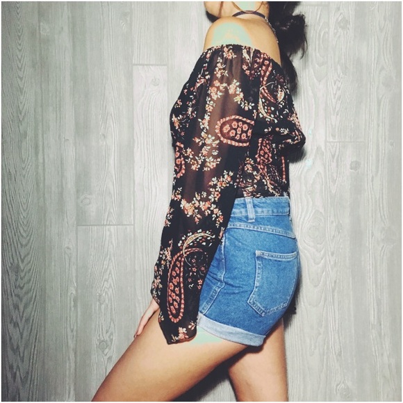 Flowy vintage bohemian top - Picture 3 of 8