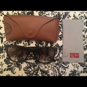 Ray ban sunglasses. Gradient lenses