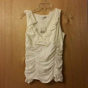 Cabi ruched tank BNWT Size S