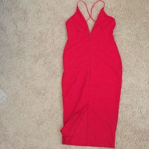 Red Boohoo Night Dress