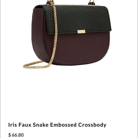 | IRIS SNAKE EMBOSSED CROSSBODY | - Picture 7 of 8