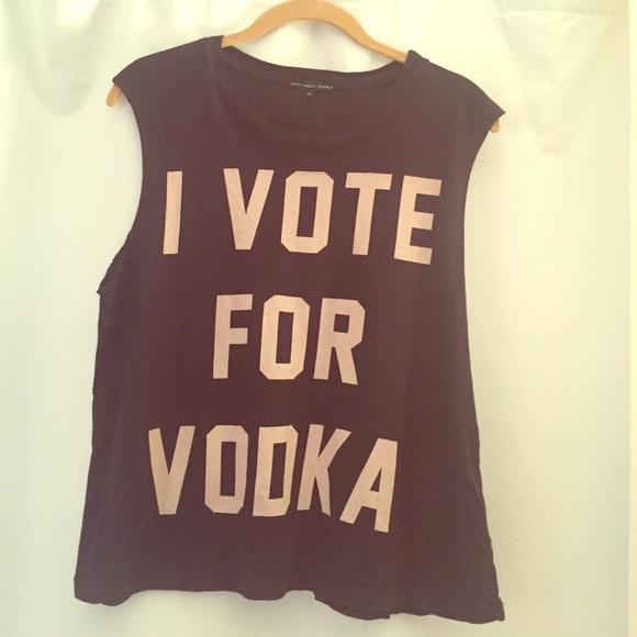 urban outfitters: I vote for vodka tee