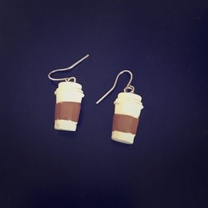 Coffee Cup Earrings