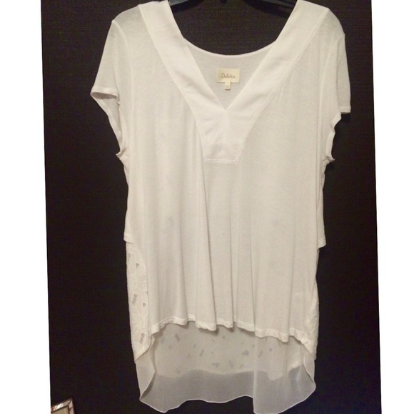 Deletta, Anthropologie women's top.