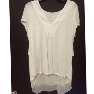 Deletta, Anthropologie women's top.