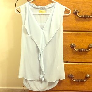 PRINCESS VERA WANG POWDER BLUE TANK