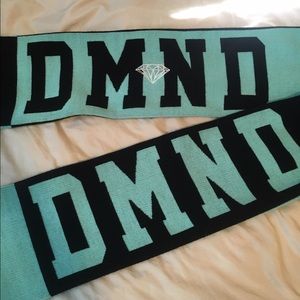Black X Tiffany blue diamond supply co. Scarf