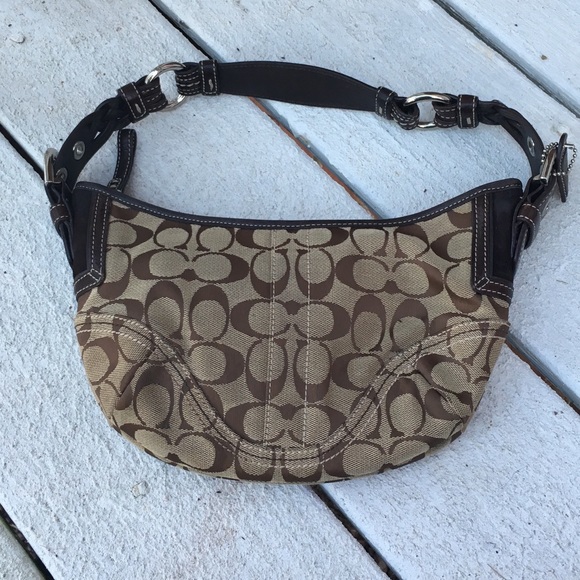 Coach Bags Coach Signature Jacquard Hobo Bag Poshmark