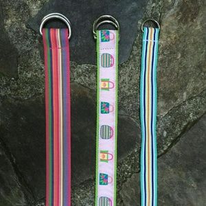 Bundle of 3 Preppy Cloth Belts