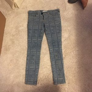 Patterned Free People Pants