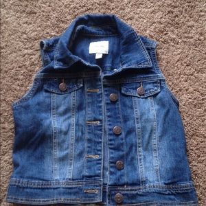 Denim vest