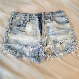 Hidden brand jean shorts
