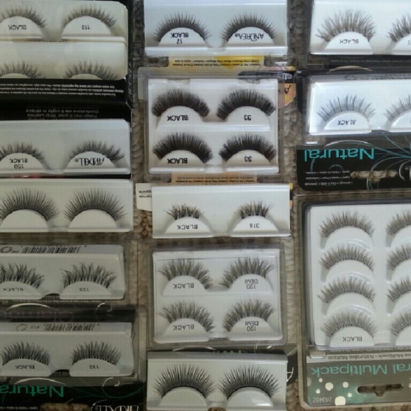 Mixed Lot 20 Pairs Lashes Ardell and others