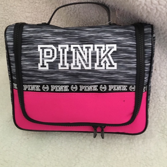 PINK GRAY BLACK SHOWER CADDY