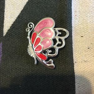 Butterfly pin/necklace slide
