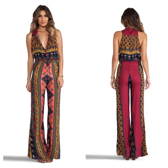 HOST PICK🌈Novella Royale Platform Holly Jumpsuit