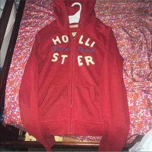 Women's Holister Zip Up Hoodie
