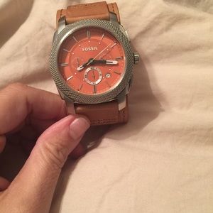 Men's Fossil watch. Worn a few times.
