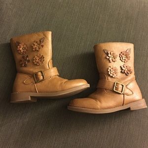 Girls boots,  size 11, color camel, brand Cherokee
