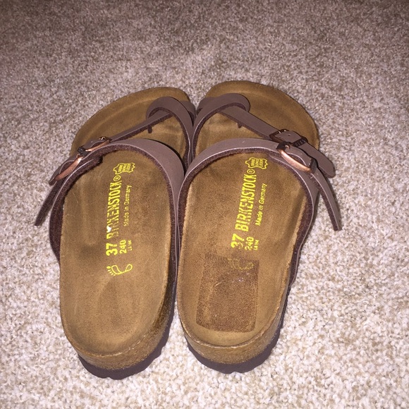 Birkenstock Mayari Birko-Flor Mocha Sandals - Picture 3 of 4