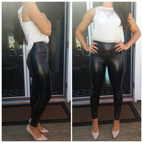 🍂HOT ITEM🍂Faux leather leggings - Picture 3 of 3