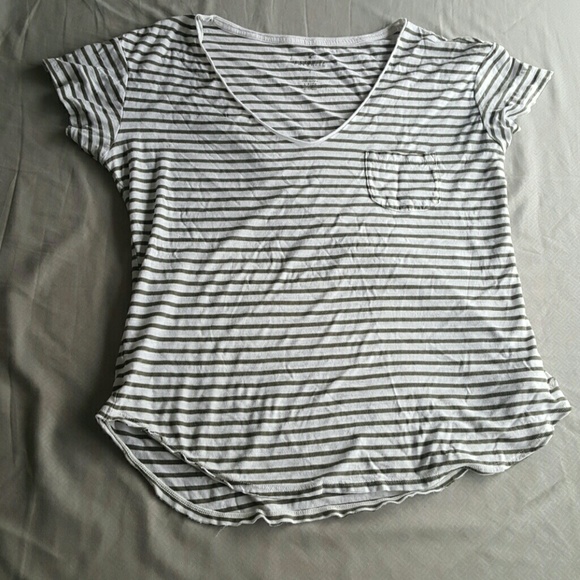 Striped American Eagle Favorite Tee