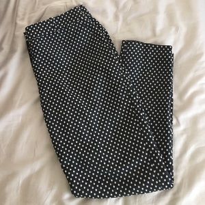 Kate Spade Margaux Polka Dot Pants, size 4