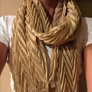 GOLD SCARF
