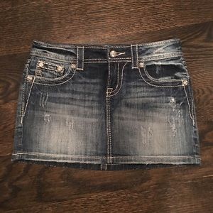 Miss Me denim skirt size 26
