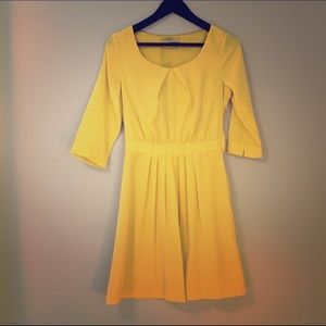 Yellow Cocktail Dress