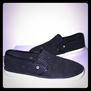 Black shimmer G by Guess sneaker